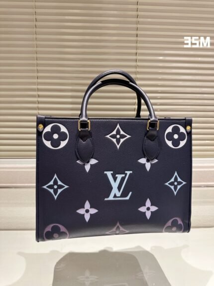 LV onthego tote bag handbag with case