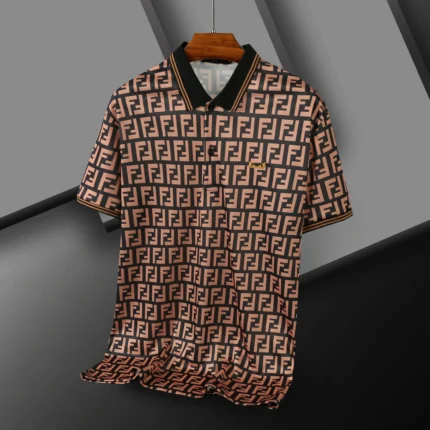 Fendi  Fashion Floral Polo Shirt