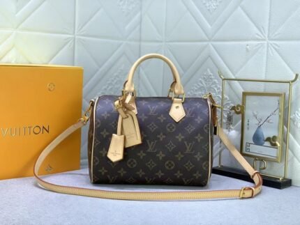 Authentic genuine leather broadband crossbody bag, women's new classic hand-held single shoulder vintage Boston pillow bag-without packaging box