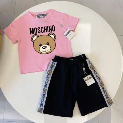 MOSCHINO series high-quality summer set with complete three standards