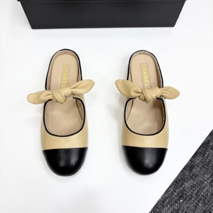 Chanel leather sandals